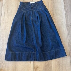 THE GREAT. Field Skirt